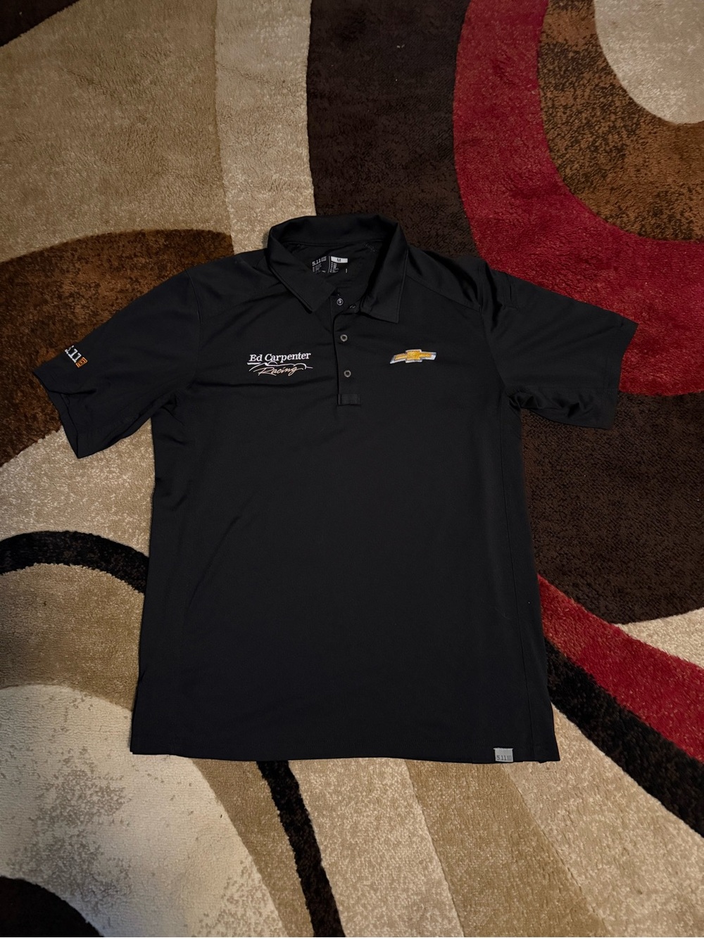 Indy car, Ed Carpenter racing team/pit crew polo shirt size M